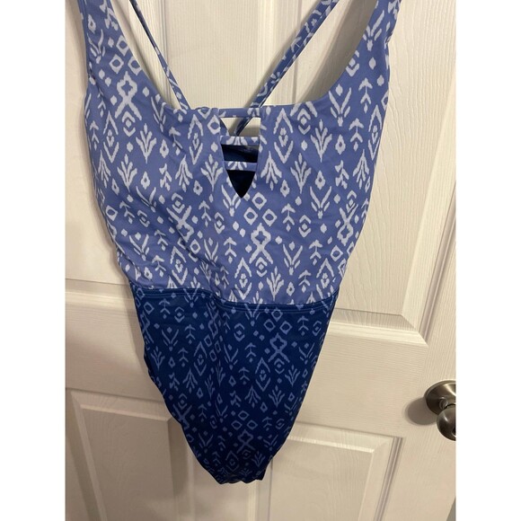 Beach Betty Slimming Control Strappy Cut Out Crossback Swimsuit Size XL New - Picture 5 of 7